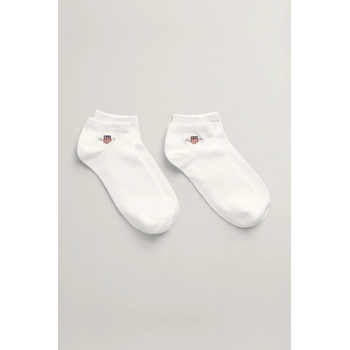 GANT SHIELD SNEAKER SOCKS 2 PACK biela