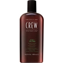 American Crew 3in1 Tea Tree šampón kondicionér a sprchový gél 450 ml