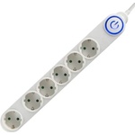 Somogyi Elektronic 6 Plug 1,5 m Switch (NV 06TK/WH)