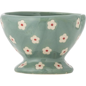 Bloomingville Синя керамична детска купичка ø 9 cm Nini - Bloomingville (82072824)