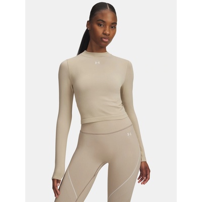 Under Armour Dámske tričko UA Vanish Seamless LS BRN Hnedá