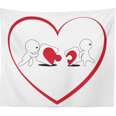 Sablio deka Puzzle love 150x120