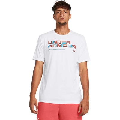Under armour Тениска UA Colorblock Wordmark SS
