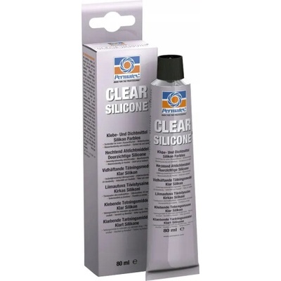 PERMATEX Clear Silicone - Silikón na vysokú teplotu 80 ml
