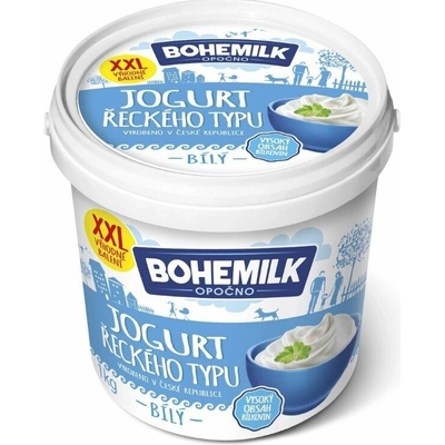 Bohemilk jogurt biely gréckeho typu 6% 1 kg