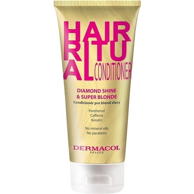 Dermacol Hair Ritual Diamond Shine & Super Blonde Conditioner 200 ml – Zboží Dáma