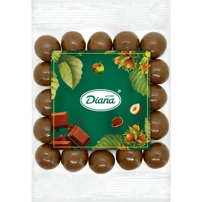 Diana Company Lieskové jadrá v poleve z mliečnej čokolády 100 g