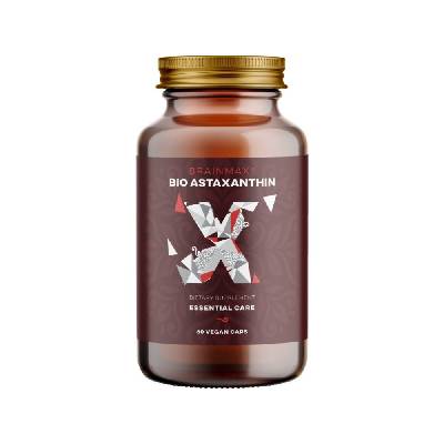 BrainMax Astaxanthin (Astaxantin) BIO, 8 mg, 60 rostlinných kapslí