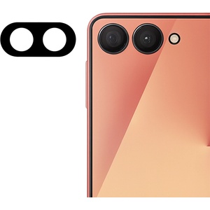 Techsuit Стъклен протектор за камера - Techsuit Full Camera Glass - Samsung Galaxy Z Flip7 - Черен
