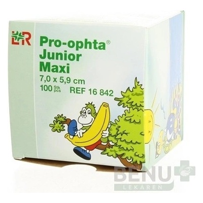 PRO OPHTA JUNIOR MAXI OČNÉ KRYTIE 7x5,9cm