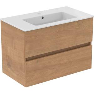 Ideal Standard Eurovit+ - Шкаф с мивка, 55x80x44 см, 2 чекмеджета, естествен дъб R0574Y8 (R0574Y8)