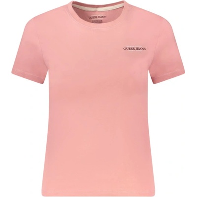 Guess jeans Дамска тениска с къс ръкав guess jeans, Размер s, Цвят Роза (w4yi02j1314_rsg682)