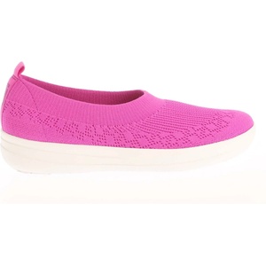 Fitflop Uberknit Slip On Ballet Pumps - Violet