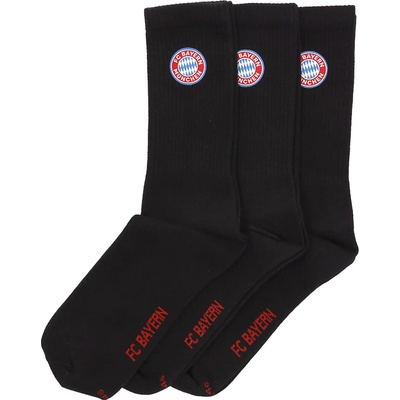 Fan-shop 3 páry BAYERN MNICHOV čierne
