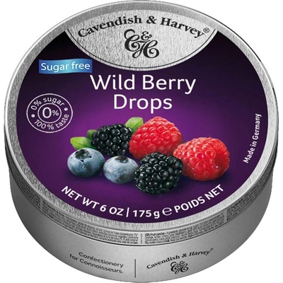 Cavendish & Harvey Wild Berry Drops sugarfree 175 g