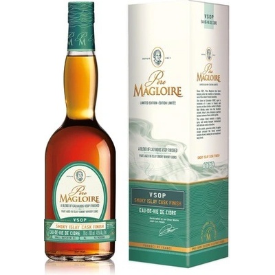 Pére Magloire Calvados Pays d'Auge VSOP Smoky Islay Cask Finish 40% 0,7 l (kartón)
