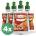 Air Wick Active Fresh Fruit Winter Punch пълнител за автоматичен освежител на въздуха 4x228ml (3328588)