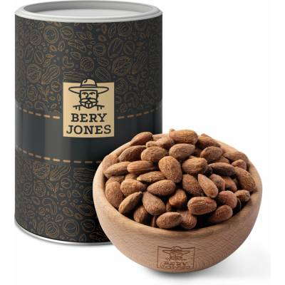 Bery Jones Mandle s údenou príchuťou so zníženým obsahom soli v tubuse 450 g