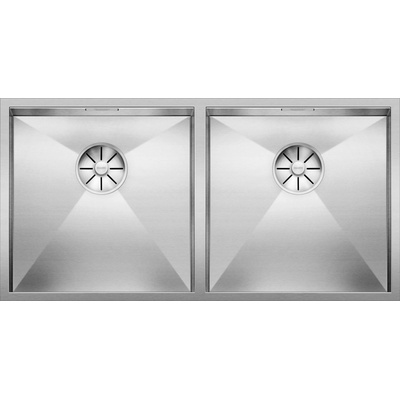 Blanco ZEROX 400/400 U Nerez hedvábný lesk