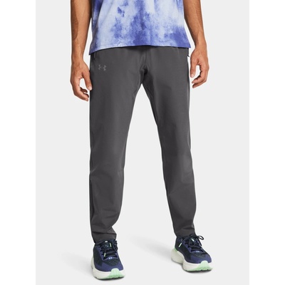 Under Armour Tmavě pánské sportovní kalhoty UA OUTRUN THE STORM pants šedé