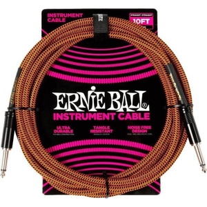 Ernie Ball Braided 3 m Директен - Директен Инструментален кабел (P06468)