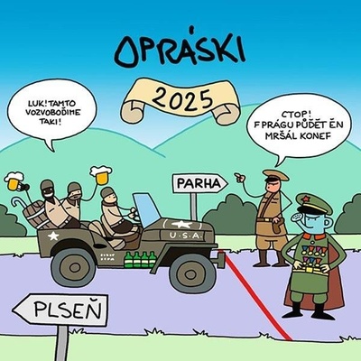 Opráski nástěnný 2025