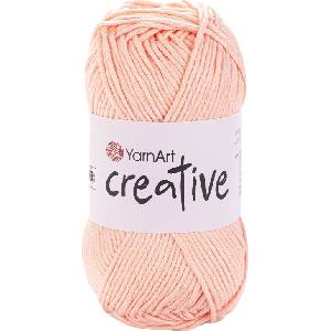 YARNART Creative 225 Light Pink Плетива прежда (Creative 225)