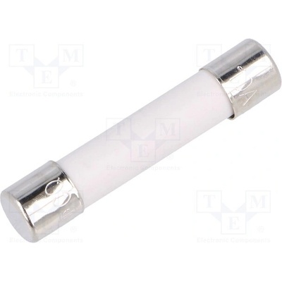CONQUER ELECTRONIC ABE 10A 250V Pojistka: tavná; 10A; 250VAC; rychlá; keramická,kulatý; 6,3x32mm