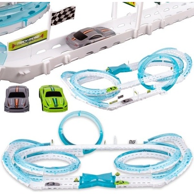 Malplay Velká autodráha XXL Race Tracker Loop 2 auta