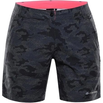 Alpine Pro TRENTA 2 softshellové šortky LPAR396779 tmavě šedá