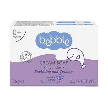 Bebble Detské krémové mydlo s levanduľou 75 g
