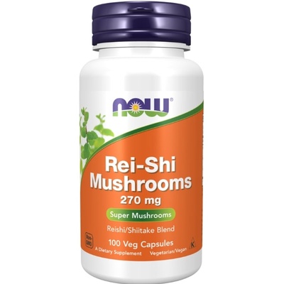 NOW Rei-Shi Mushrooms, 100 капсули, Now