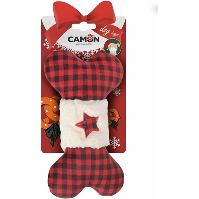Camon hračka Merry Christmas kosť so zvukom 20 cm
