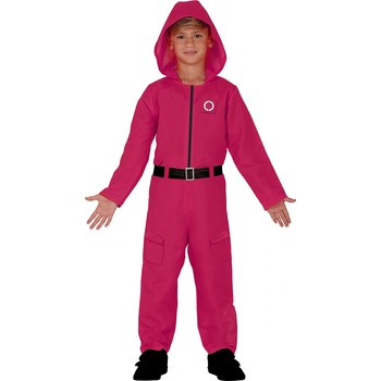 Fiestas Guirca Детски костюм Squid Game - Warden Circle Размер - деца: XL: 143-151 см