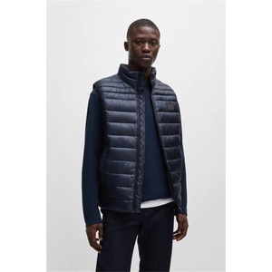 Boss Елек Boss Men's Orange Water Repellent Sleeveless Gilet - Dark Blue 404
