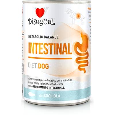 Disugual Karma - мокра храна за кучета, ветеринарна серия INTESTINAL Sola (за възрастни кучета) 400г