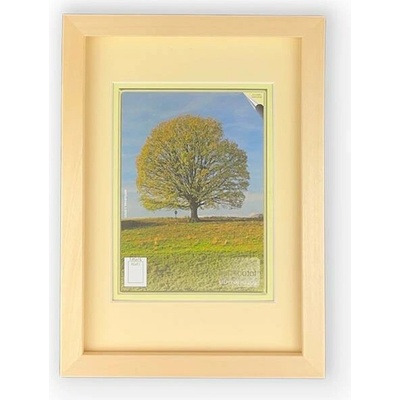 Pasparta Bisquit Rozměr: A4 - 21 x 29,7 cm, Vnitřní výřez pasparty (Velikost obrázku): 15 x 20 cm