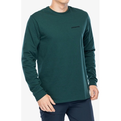 Longsleeve Patagonia L/S P-6 Logo Responsibili-Tee cascade green