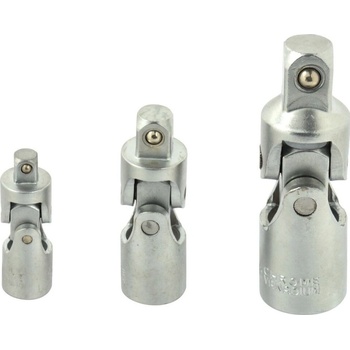 Kardanové klouby, sada 3ks, 1/4"-3/8"-1/2"