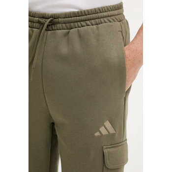 adidas Спортен панталон adidas мъжки в зелено с апликация JM1714 (JM1714)