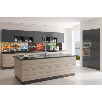 DIMEX ART s. r. o Фототапет за кухня - винтидж плакати 350 x 60 см