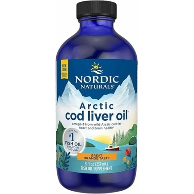 Nordic Naturals Arctic Cod Liver Oil 1060 mg Orange 237 ml