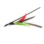Uniq Pets Swishy - въдица за котка с перо на ластик, 41-101, 5 см