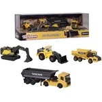 Dickie Toys Комплект играчки за работен камион Volvo - 4 части
