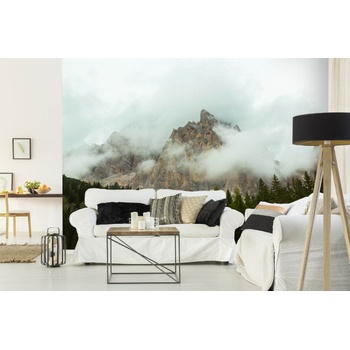 DIMEX ART s. r. o Самозалепваща се флизелинова фототапета мъгла в доломитите 375 x 250 см