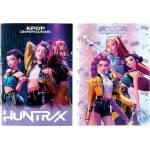  Тетрадка A4 50 листа, мека корица K-Pop Demon Hunters Huntrix Lilac (364-02444)