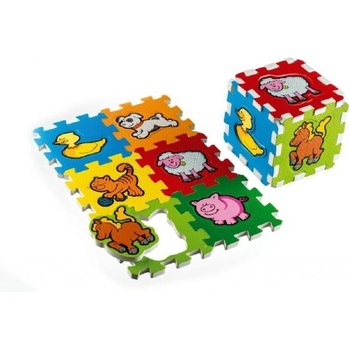 Teddies Penové puzzle Moja prvá lesné zvieratká 6 ks MPZ