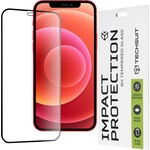 Techsuit Протектор за iPhone 12 mini - 111D Full Cover / Full Glue Glass - черен