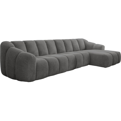 Miuform Сив ъглов диван (десен ъгъл) Shell - Miuform (2537TA97)