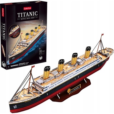 CubicFun 3D puzzle Titanic, Royal Mail Ship 125 ks